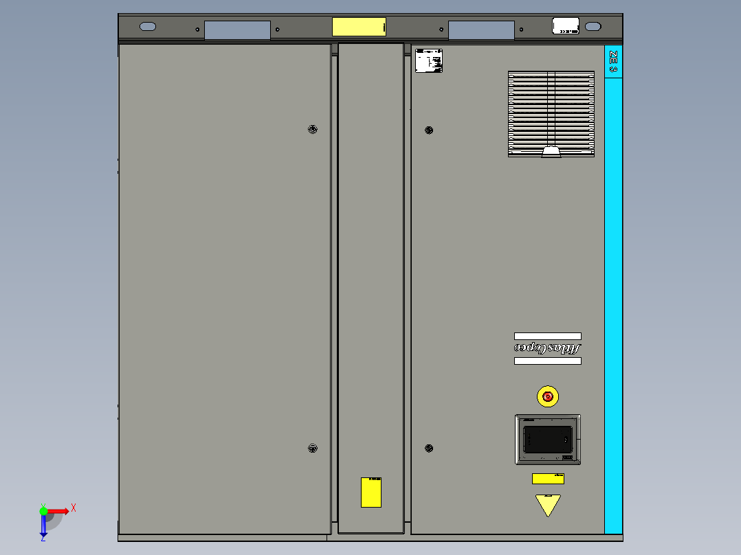 N854-COMP 压缩机俯视图