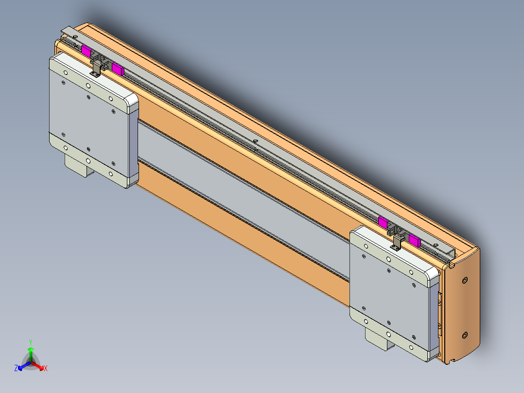 威洛博LC系列3d模型模组2LC17E1Y-S400