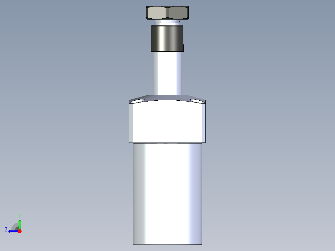 KOSMEKLHA0360-SL-Q15_R01多系列多零件图纸模型右视图