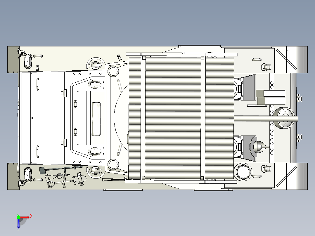 Calliope中型坦克俯视图