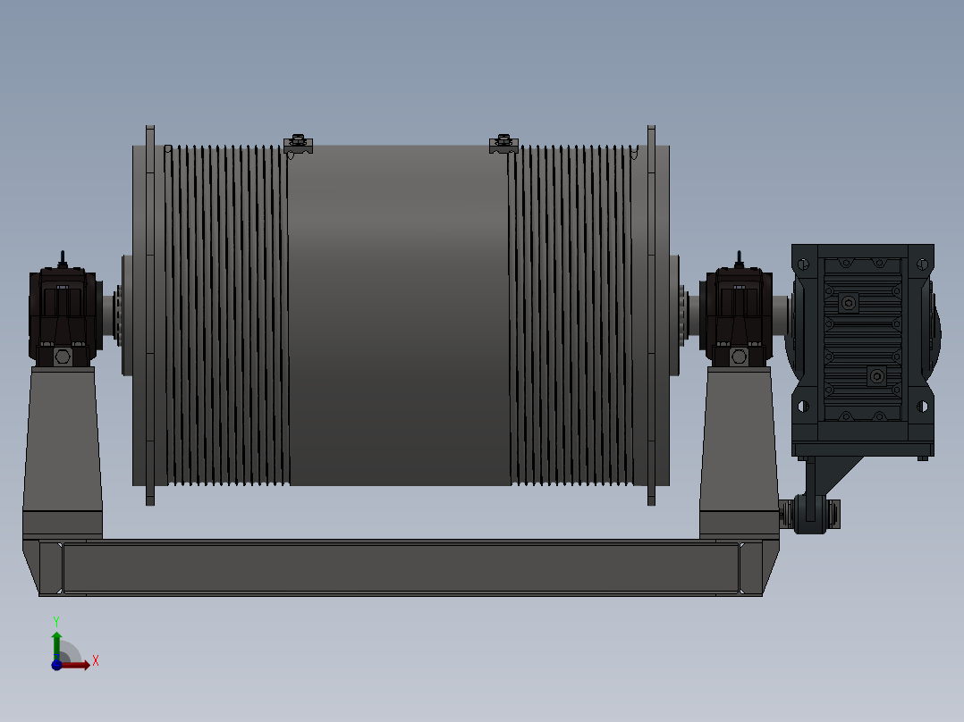 球磨机sw14前视图