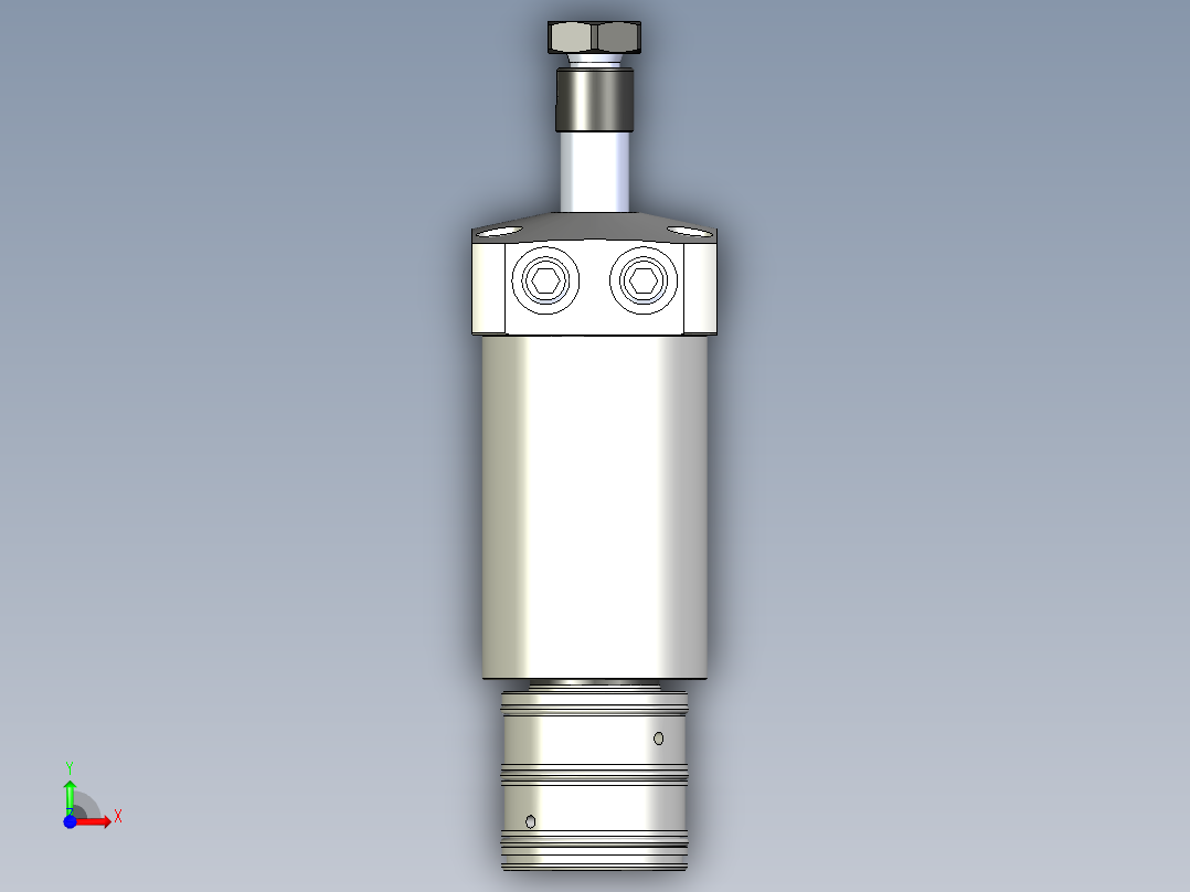 KOSMEKWHE1000-2GLM多系列多零件图纸模型多系列多零件图纸模型前视图