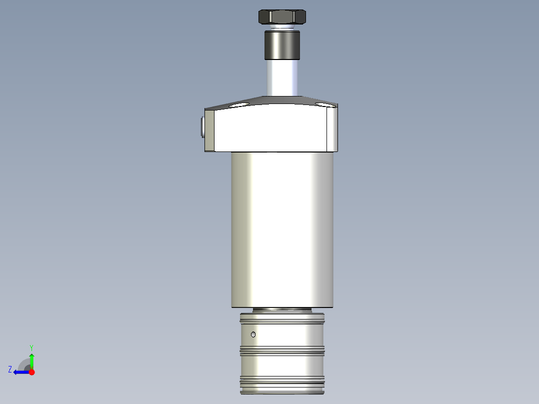 KOSMEKWHE1000-2GLM多系列多零件图纸模型多系列多零件图纸模型右视图