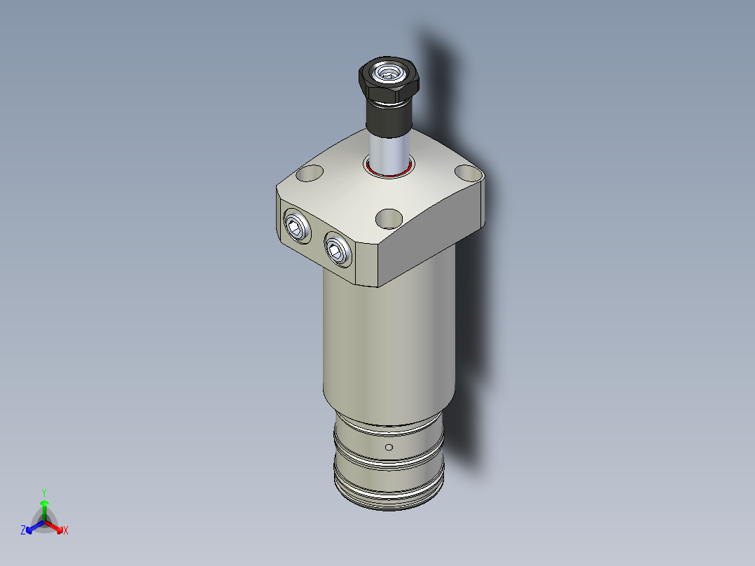 KOSMEKWHE1000-2GLM多系列多零件图纸模型多系列多零件图纸模型正等轴测图