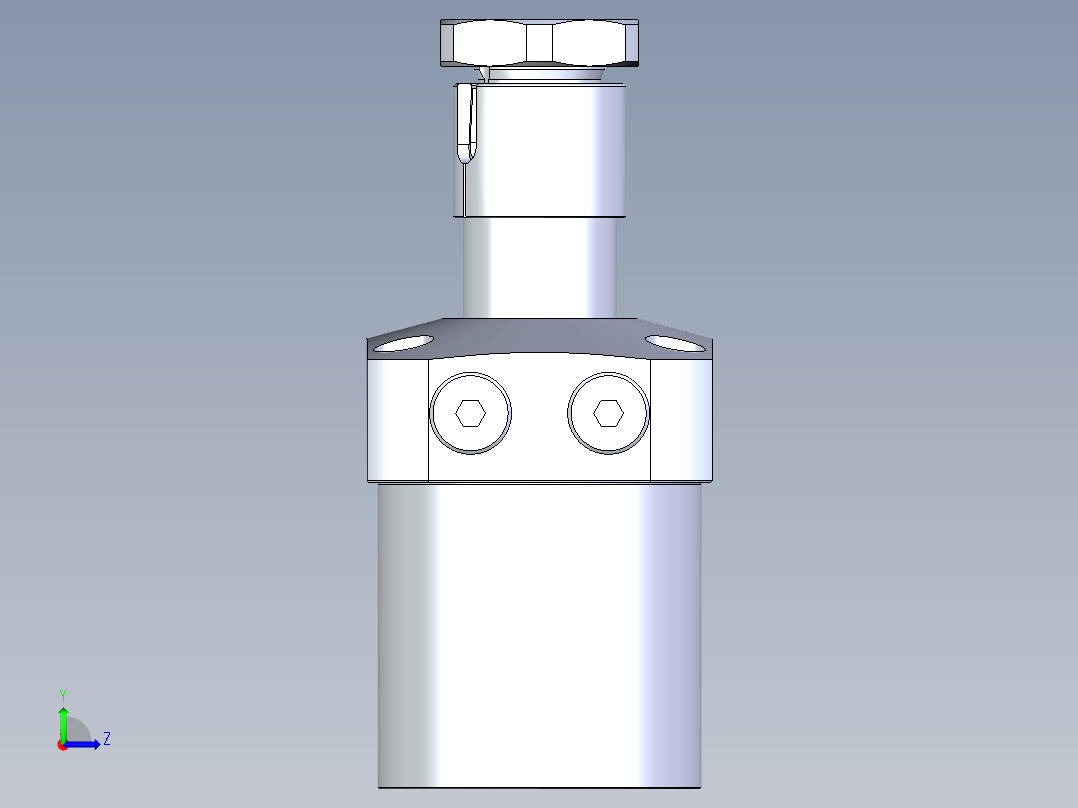 KOSMEKLHA0750-CL-Y60多系列多零件图纸模型左视图