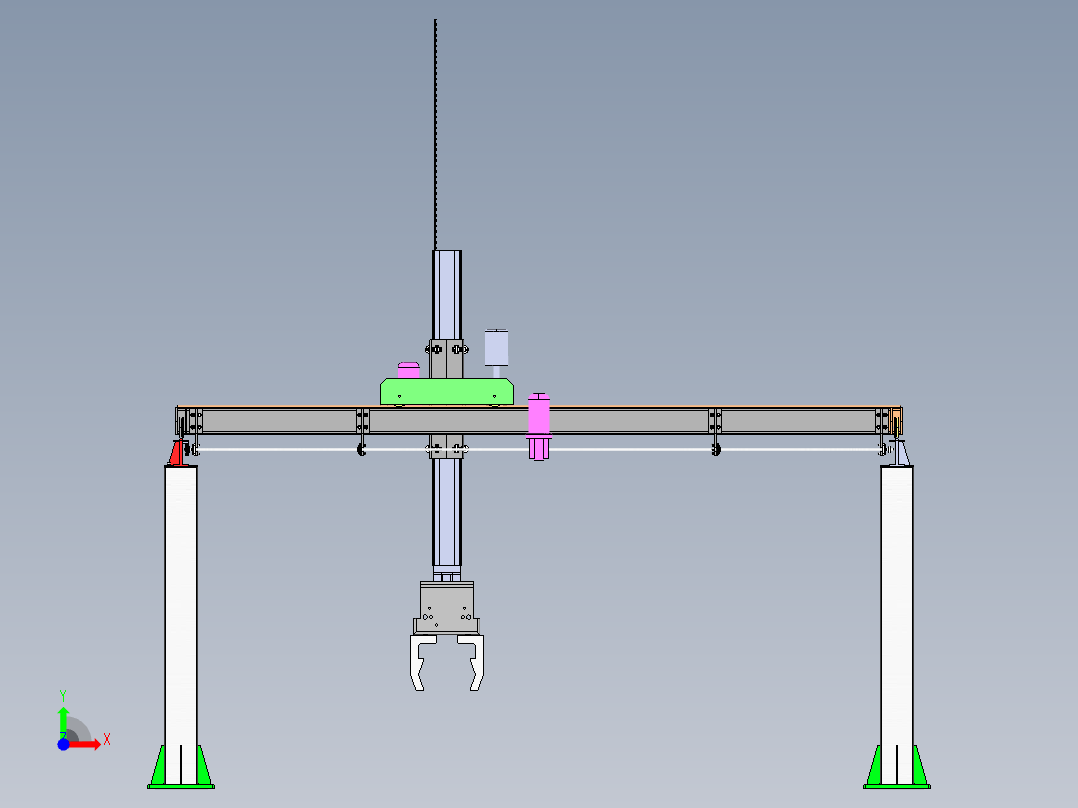 龙门机械手+400+24.4.23+003前视图