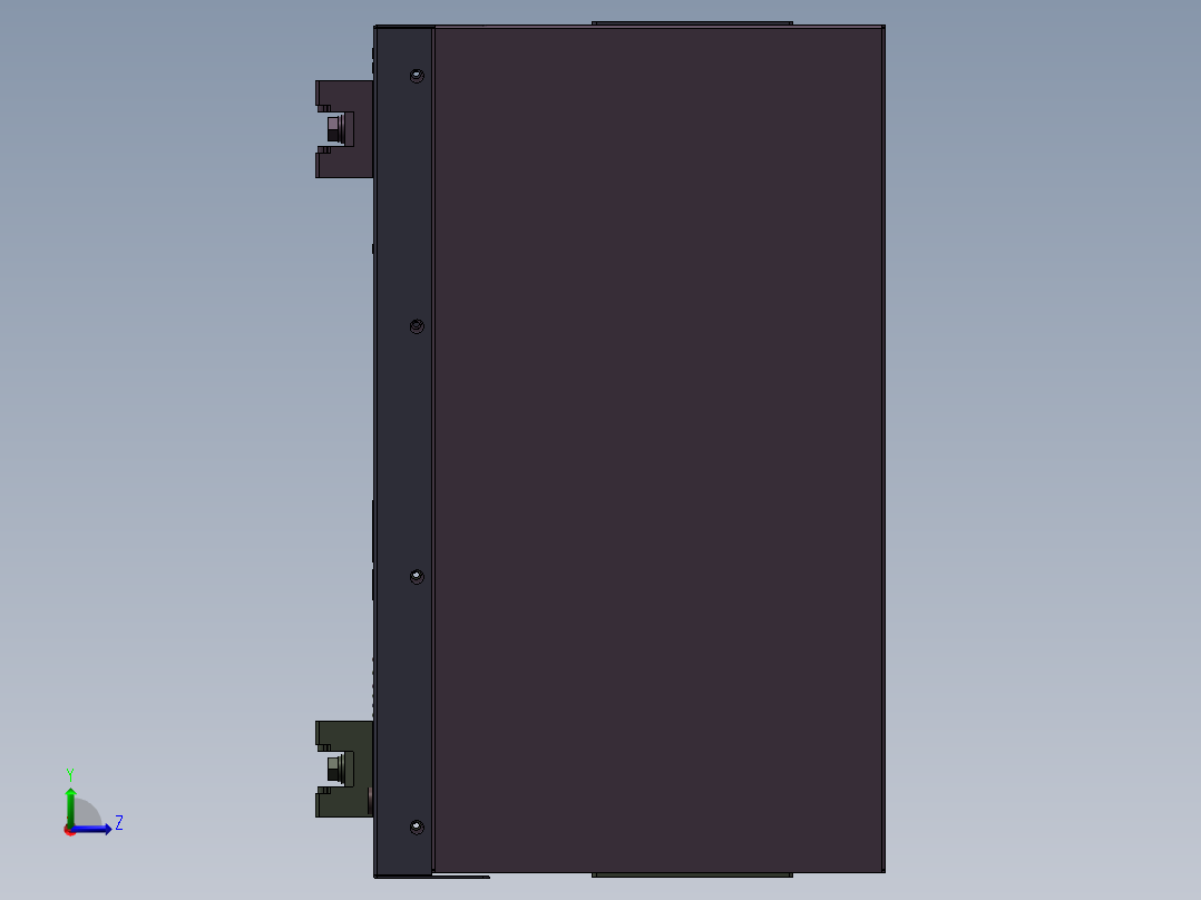 1.2KHW存储电源左视图