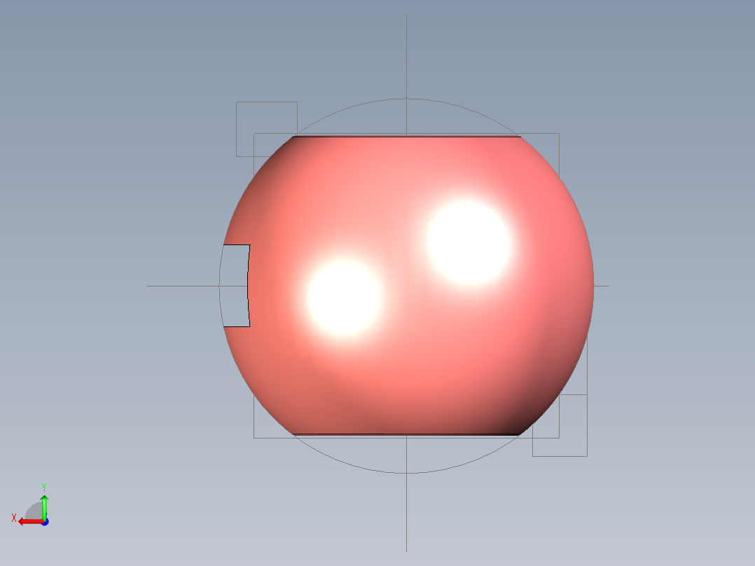 管道手动球阀-水管开关阀-手动阀门User Library-MD52C150DN15-2_MD52DN15.BP后视图