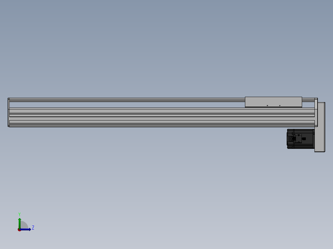 精密模组MY220-T10-900L-BM-P75B-C4-C左视图