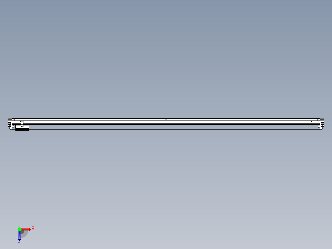 威洛博VL系列3d模型模组VL22H1Y-S2300俯视图