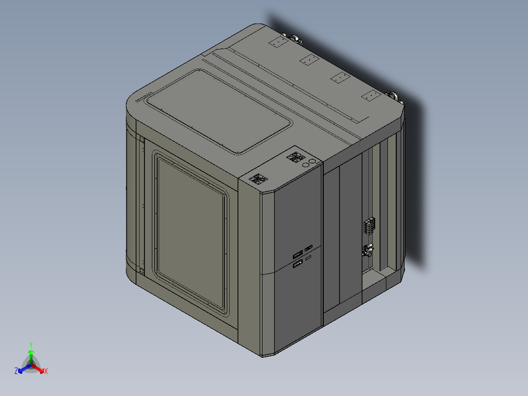 9060ATC-超切削正等轴测图