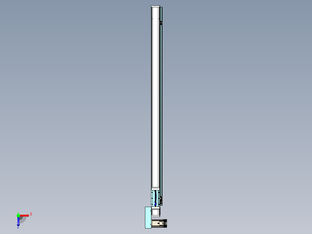 欧规系列-LB6A-L65-S1300-BR-ZP40-C3俯视图