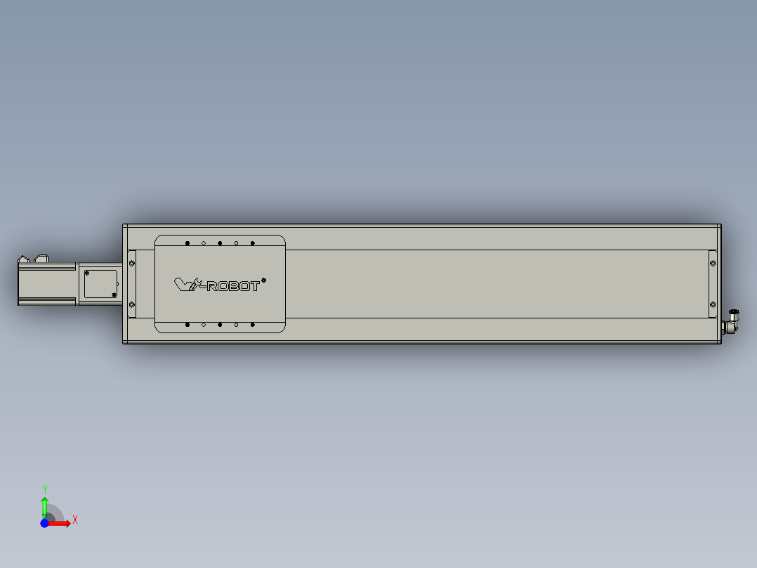 威洛博VC丝杆传动-无尘环境VC22-S750-BC-P75前视图