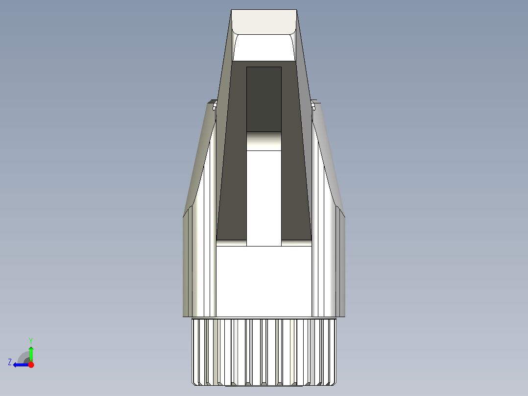 調整式把手(塑膠)MR.-3D多系列多零件图纸模型右视图