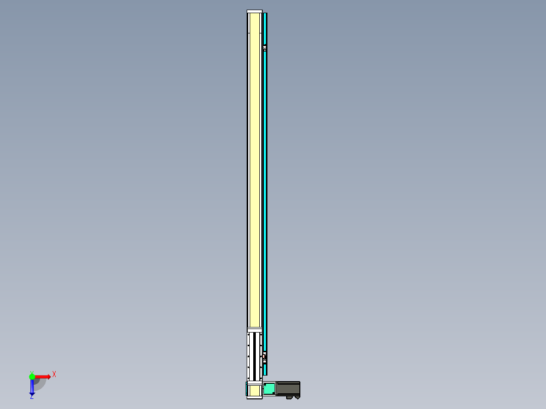 欧规系列-LB6-L130-C-S1250-BL-P40-D3俯视图