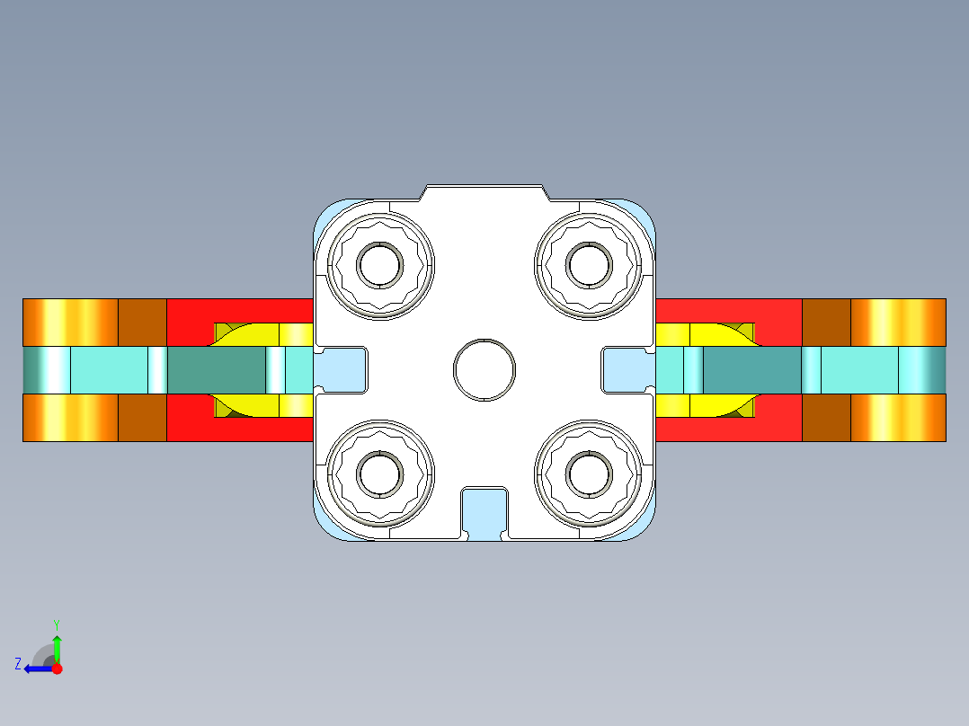 机械爪 3D图纸 (43)右视图
