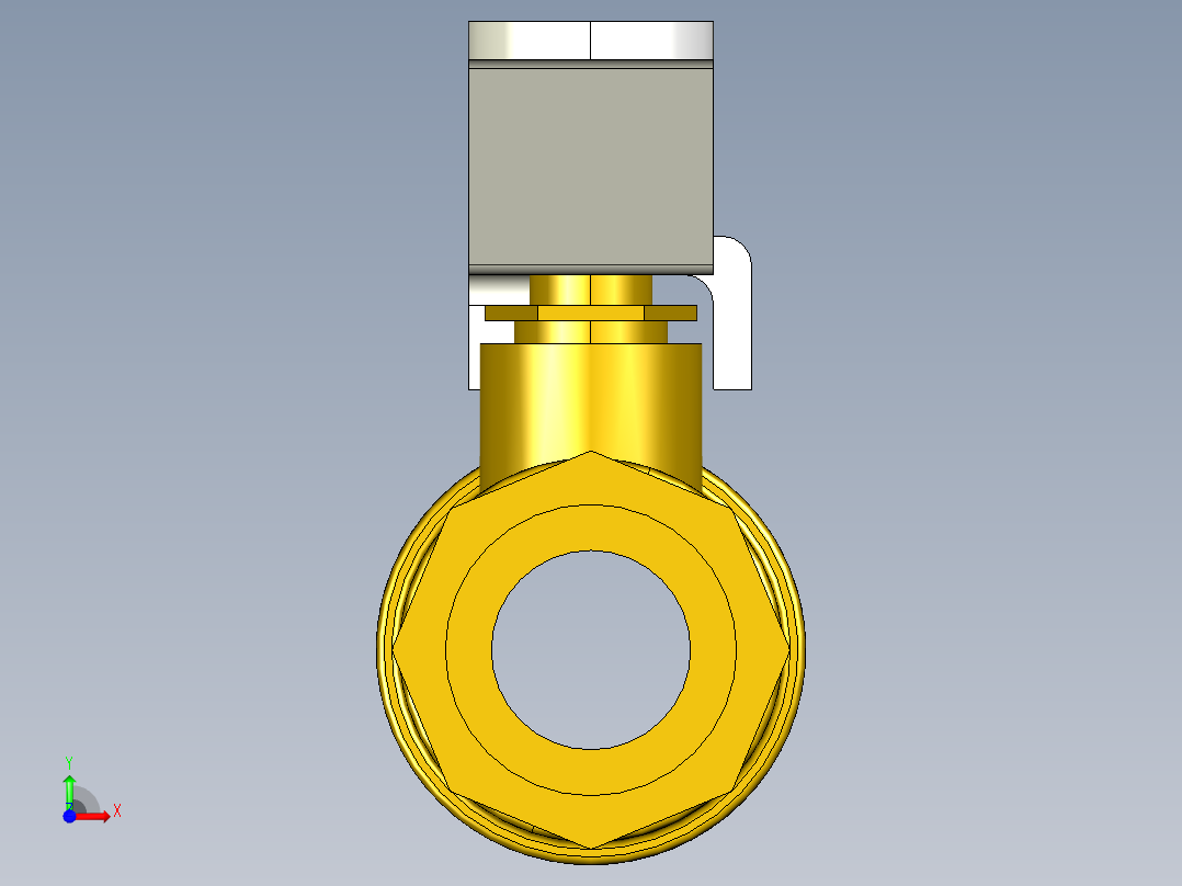 阀门模型-___DN15-1前视图