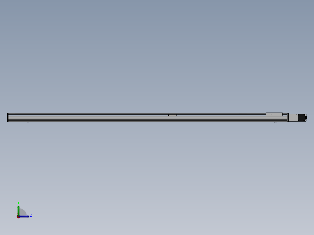 精密模组MT140-L110-2100-R-M40-C4左视图