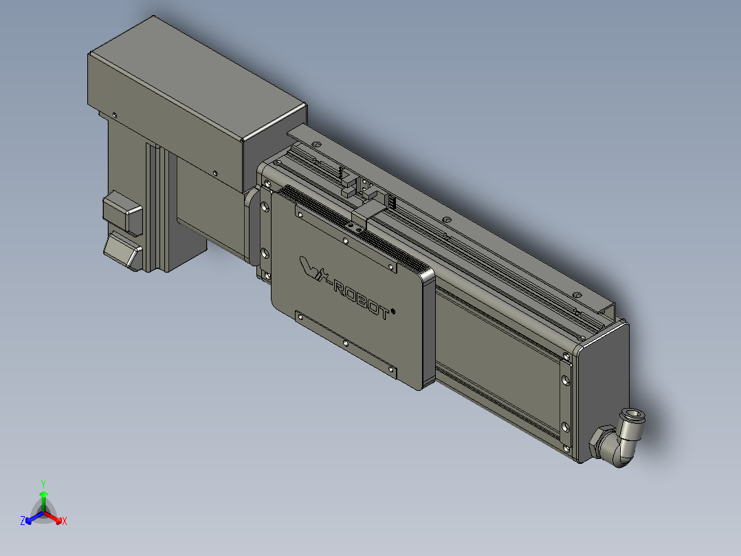 威洛博VBC10-S100-BR-P40正等轴测图