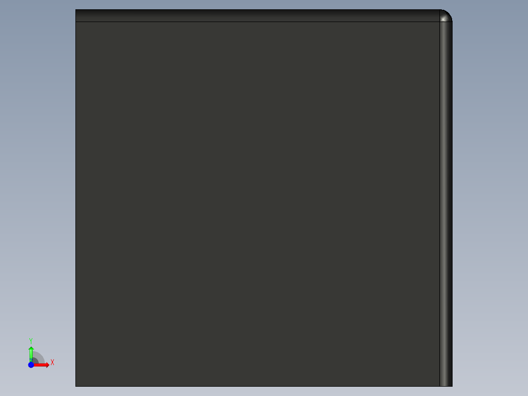 型材-BR 30X30 CORNER BRACKET SQUARE CAP KJN517282前视图