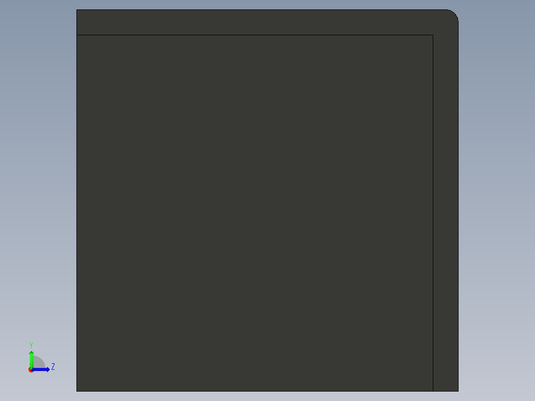 型材-BR 30X30 CORNER BRACKET SQUARE CAP KJN517282左视图