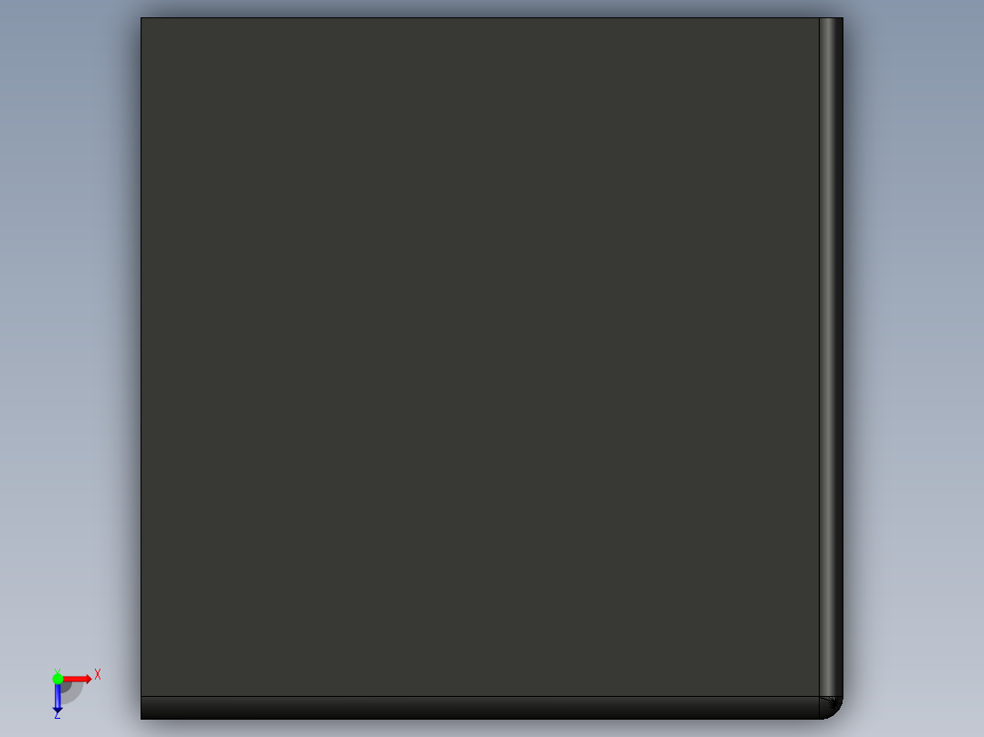 型材-BR 30X30 CORNER BRACKET SQUARE CAP KJN517282俯视图