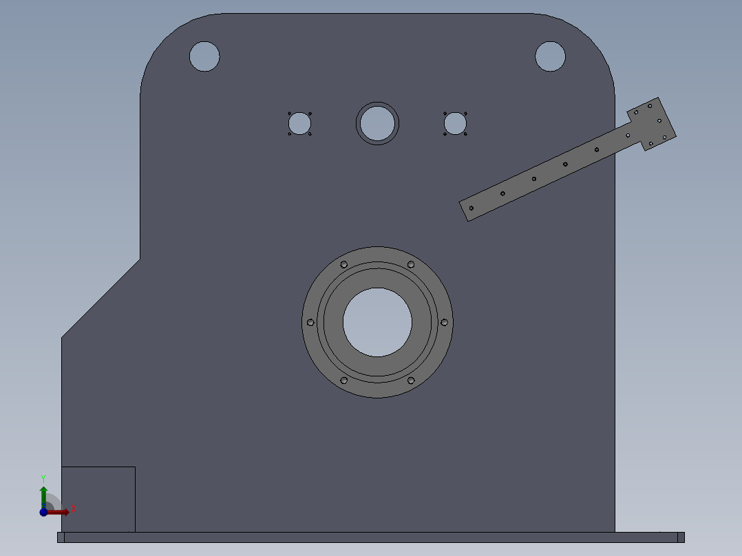铅带卷带机sw20可编辑前视图