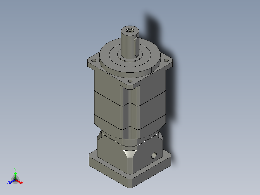 斜齿PGH115T-L3 24-95-115-M6.STEP正等轴测图