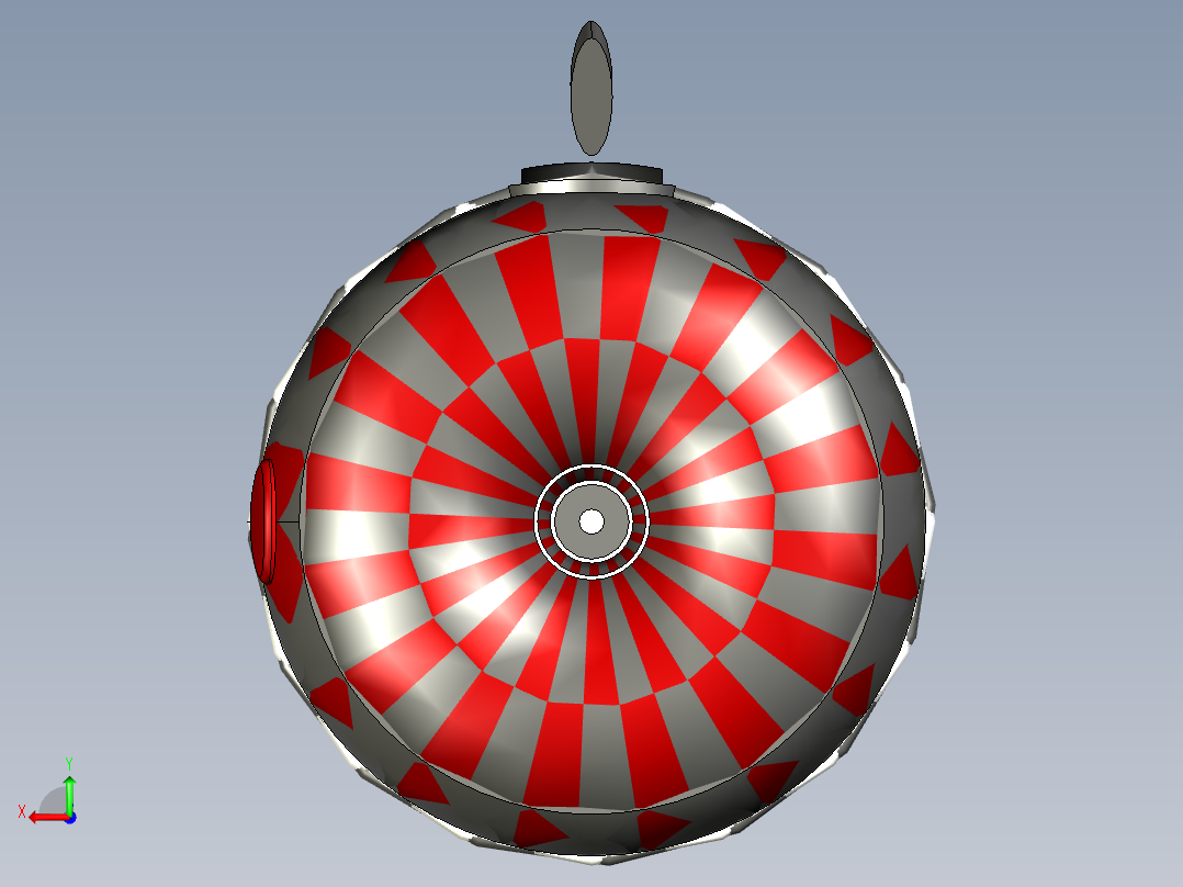 电热水壶后视图