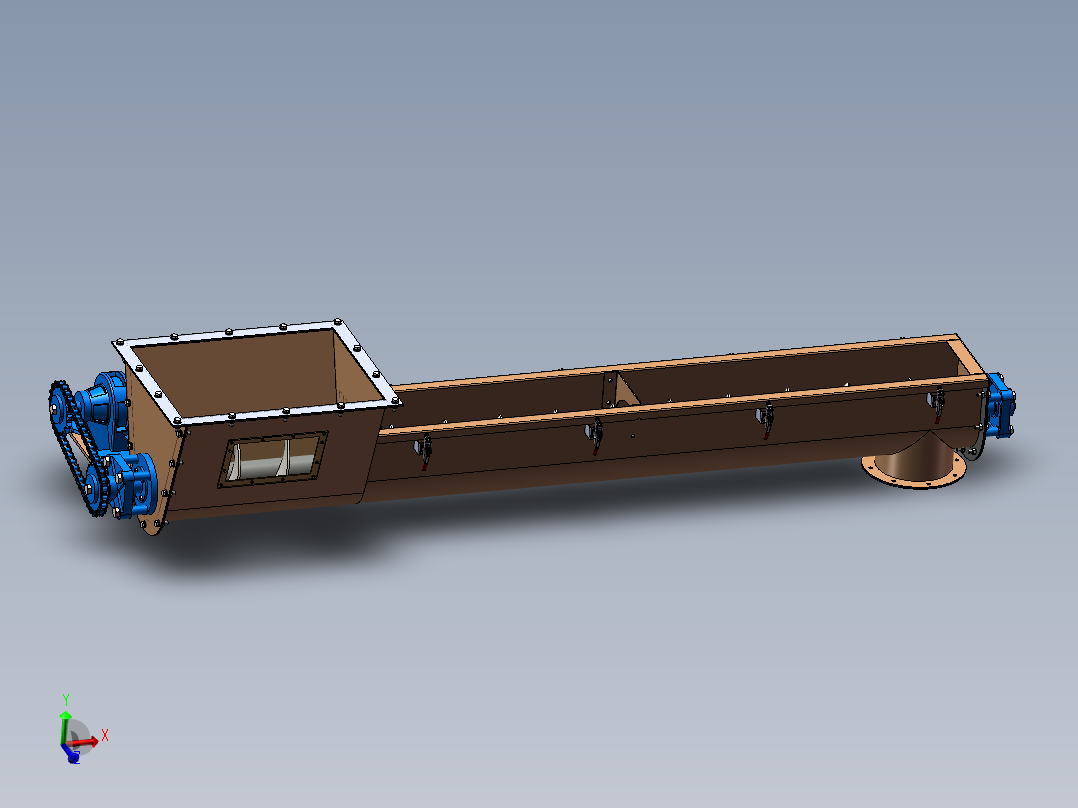 螺旋<span style='color: red'>输送机</span>SW模型==215232==20