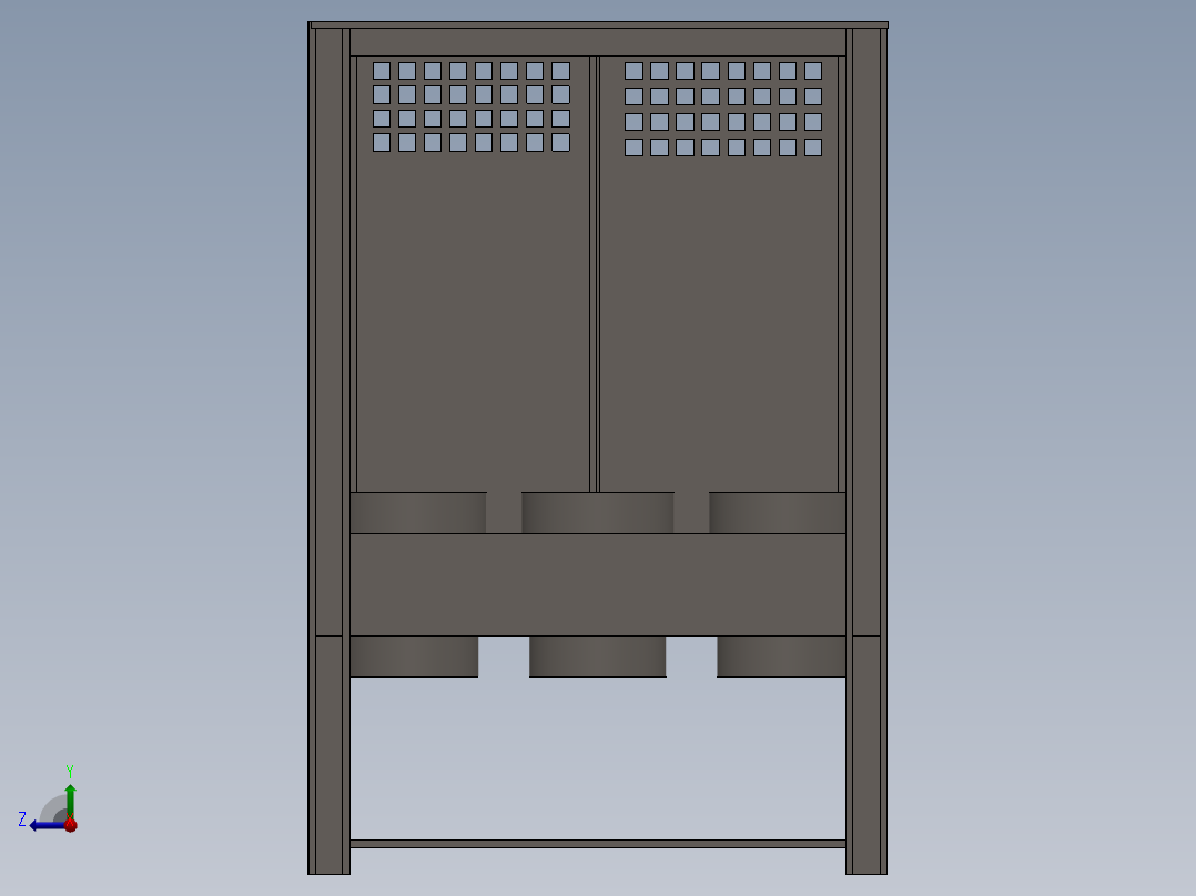 空气过滤器右视图