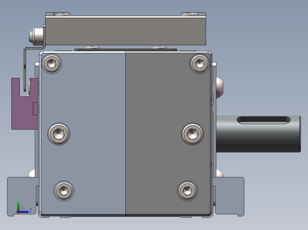 欧规同步带GTB85-RR-750W左视图