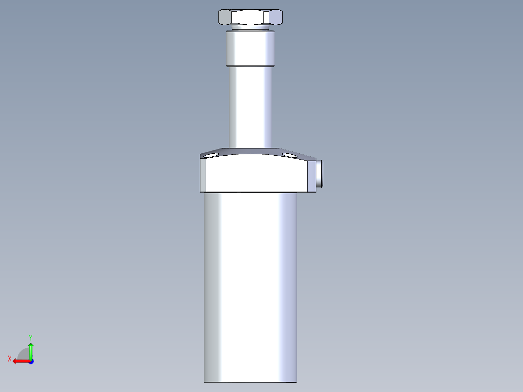 KOSMEKLHA0650-CR-Q40多系列多零件图纸模型后视图