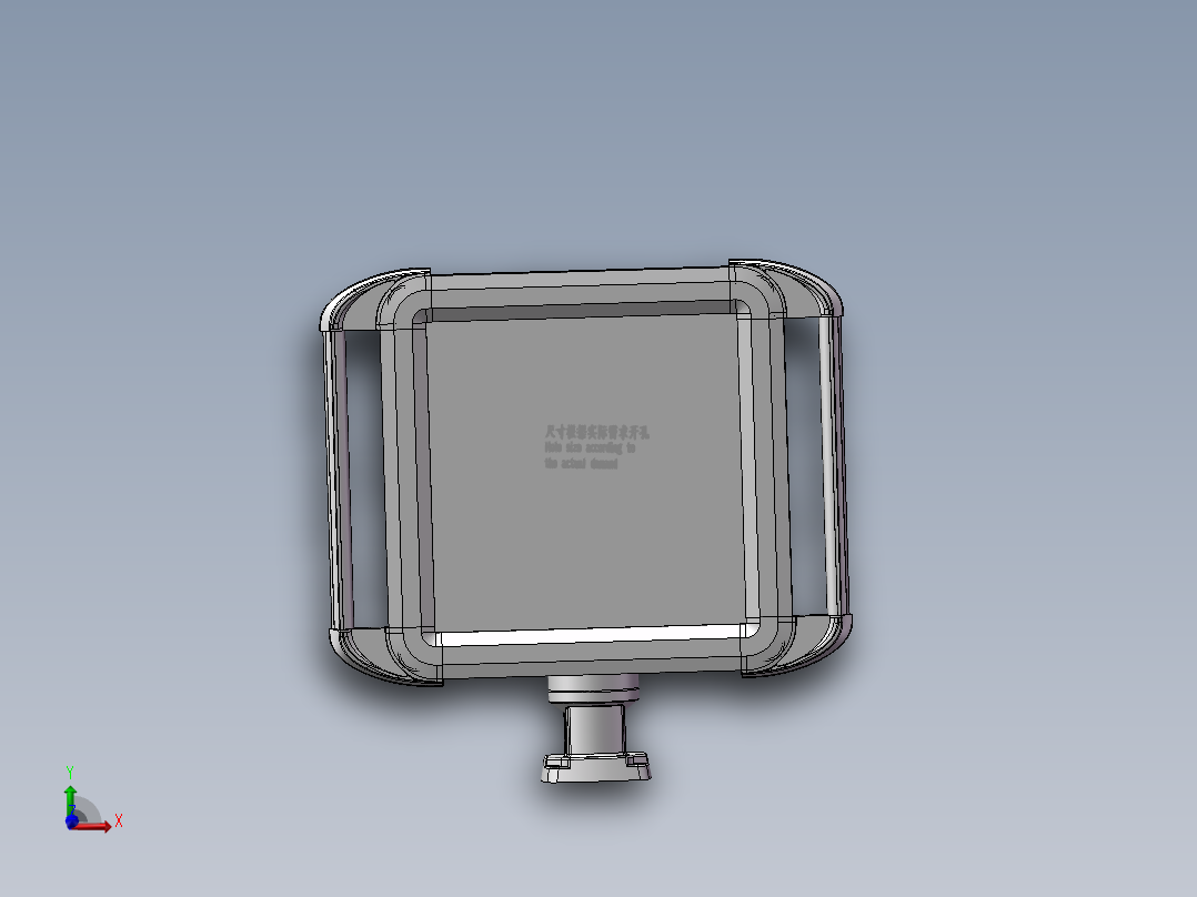 向上可旋转箱底座+控制箱