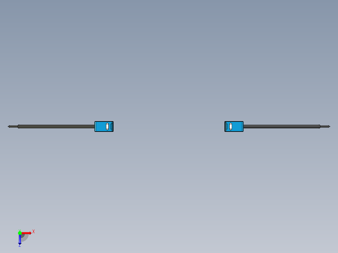 光电_激光传感器03）经济对射型_LS201_211_TS_3D俯视图
