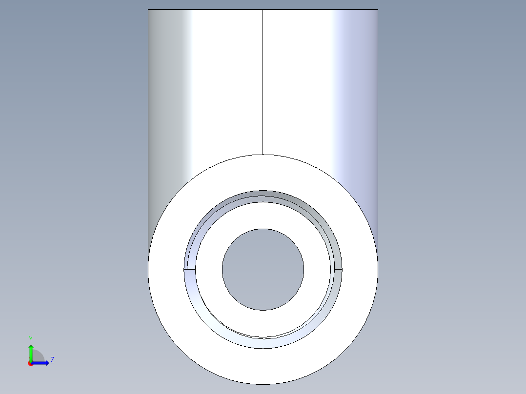 聚氯乙烯配件04-Sch80_Tee_FPTxFPTxFPT_805-002_0.25in左视图