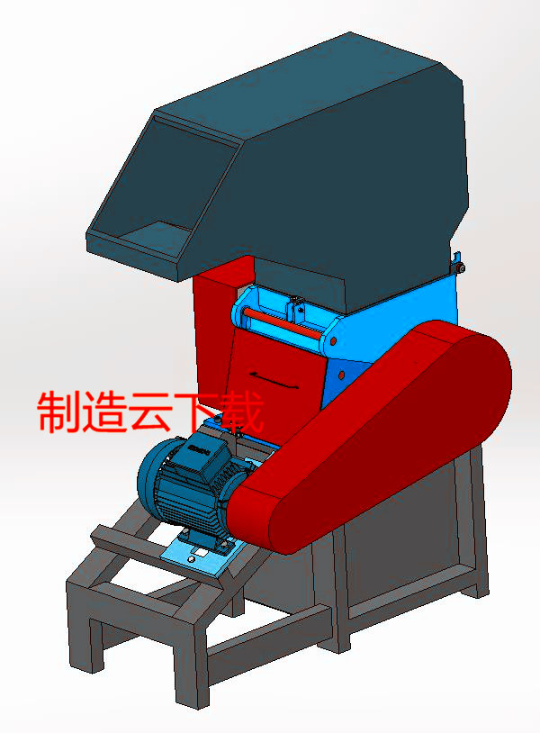 塑料破碎机（塑料粉碎机）3D模型