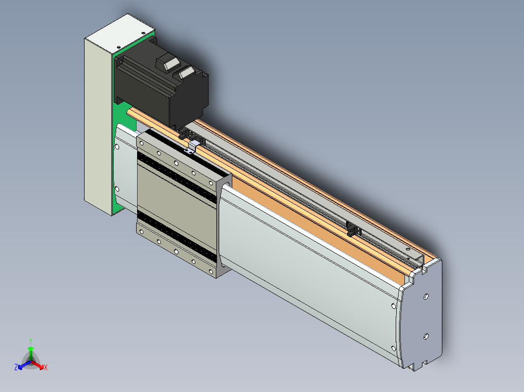 威洛博VF17-L20-C-S300-BR-P75-C4正等轴测图