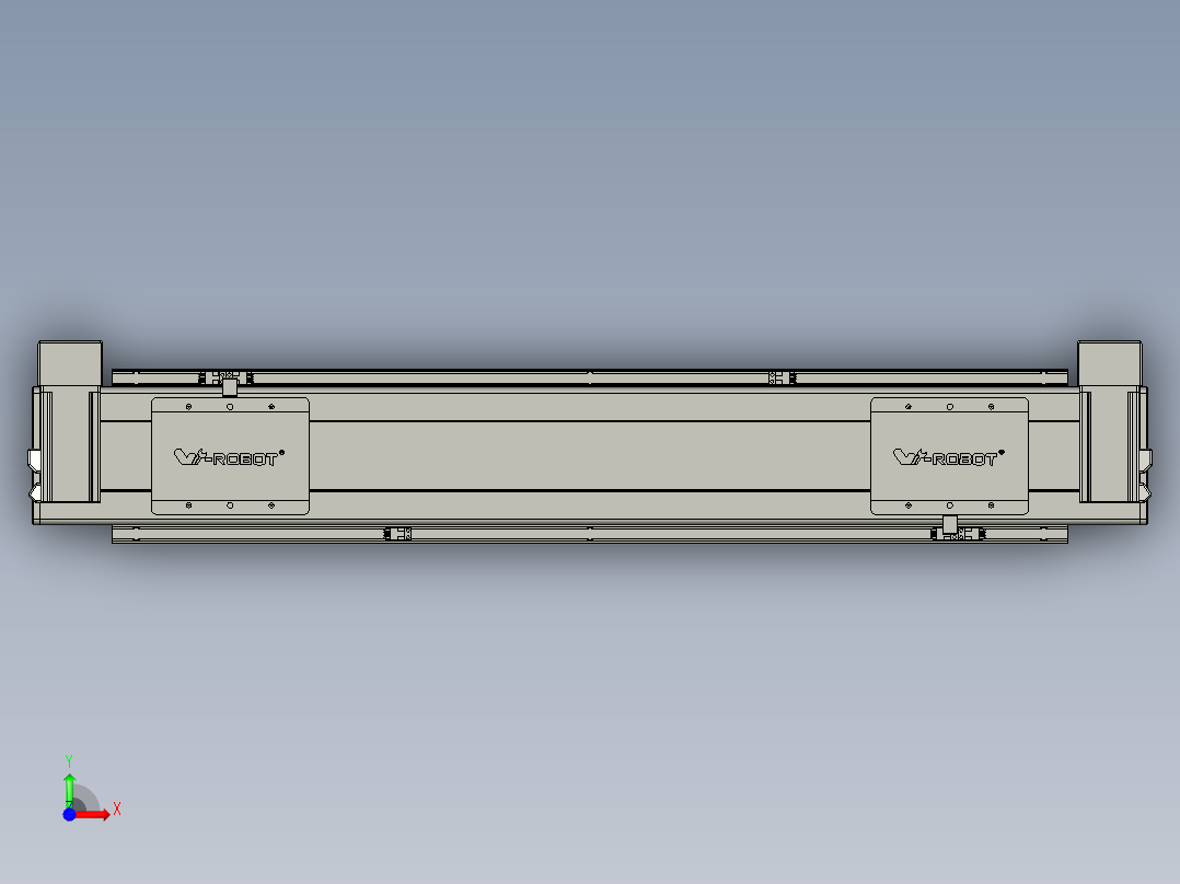 威洛博双电机滑台-VBC14S2-L50-S550-BU-P40-C6前视图