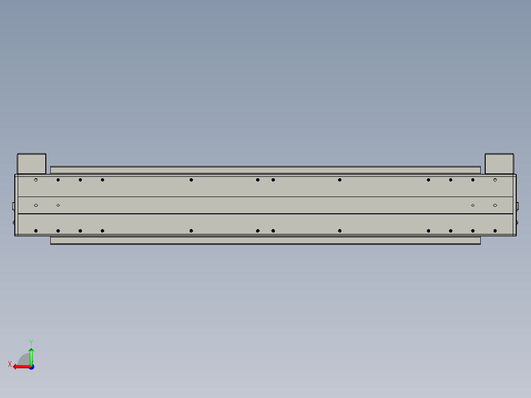 威洛博双电机滑台-VBC14S2-L50-S550-BU-P40-C6后视图
