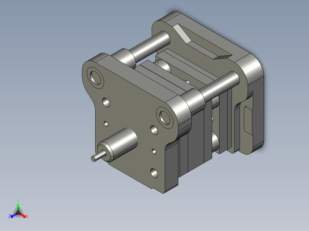 导电片落料冲孔复合模设计含三维图+CAD+说明书