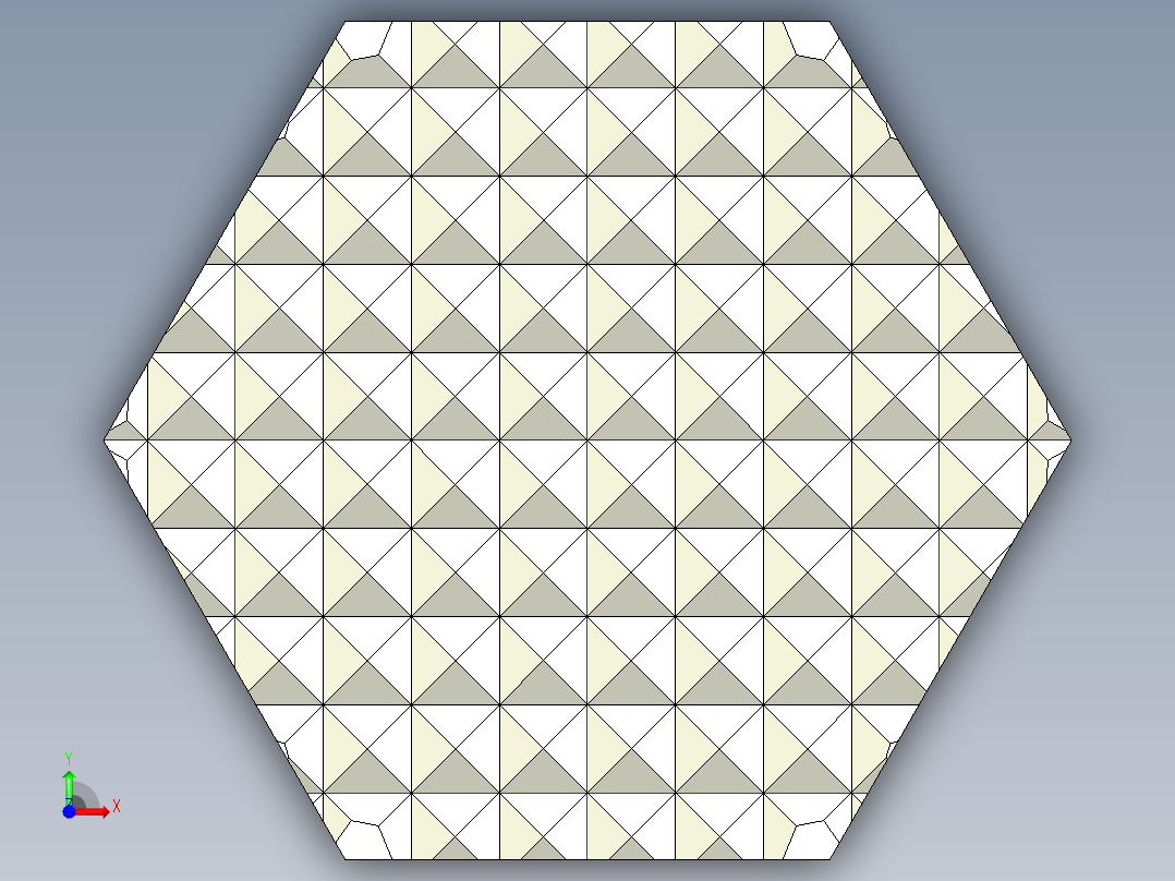 定位配件2269(C)-3D多系列多零件图纸模型前视图