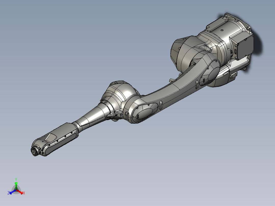 川崎rs025n六轴工业机器人三维模型资料