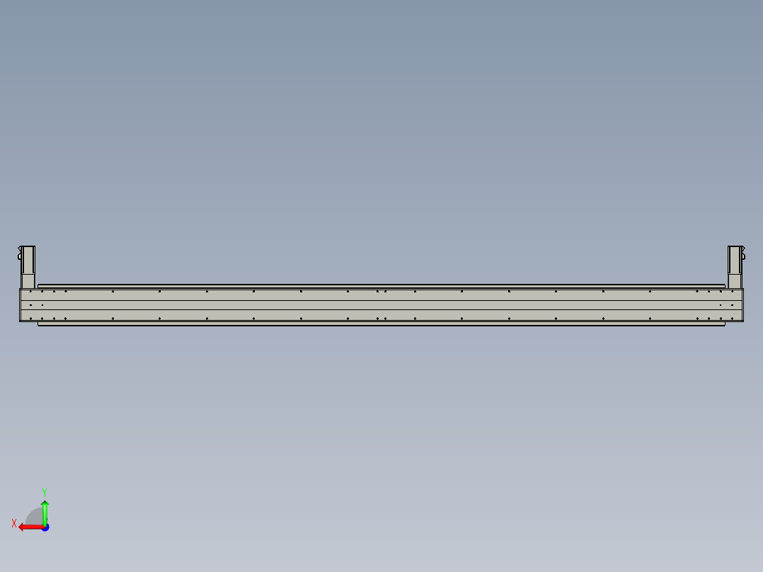 威洛博双电机滑台-VBC14S2-L100-S2500-BLR-P40-C6后视图