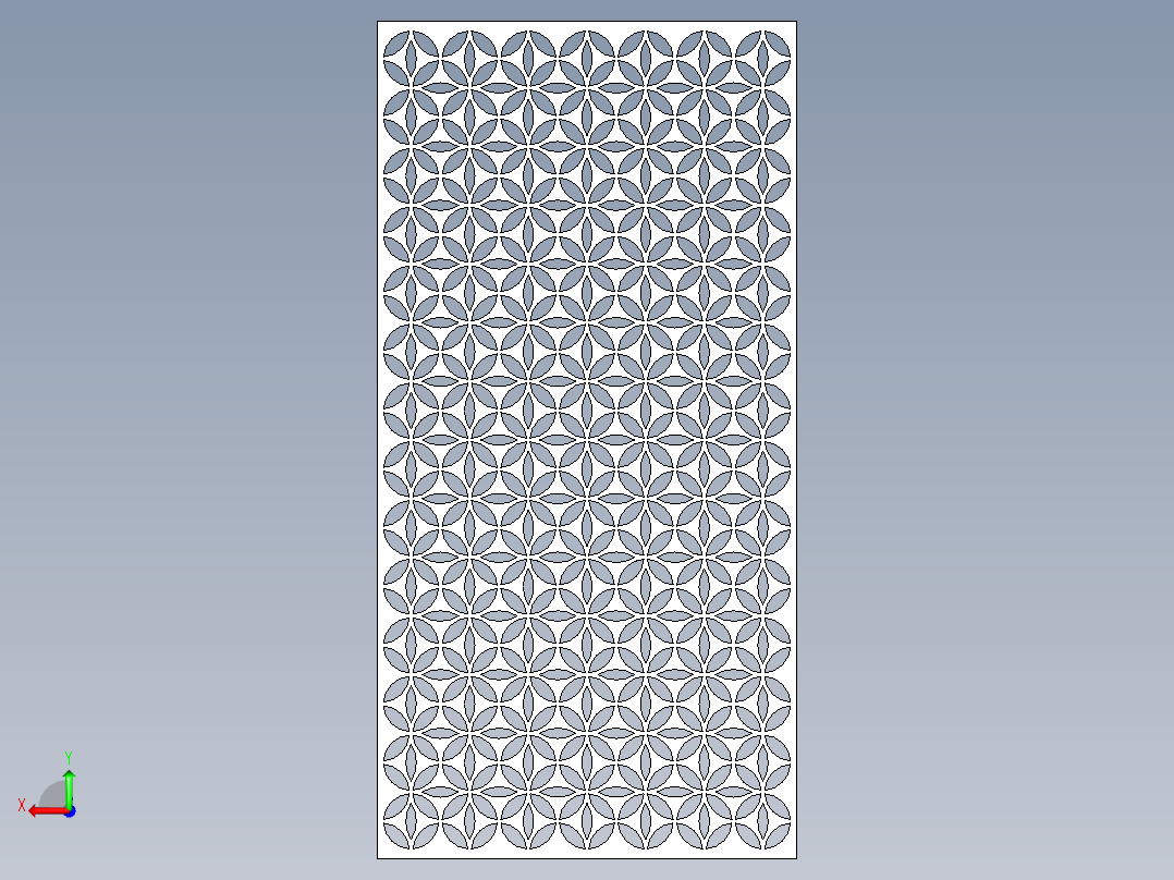 激光切割面板14后视图