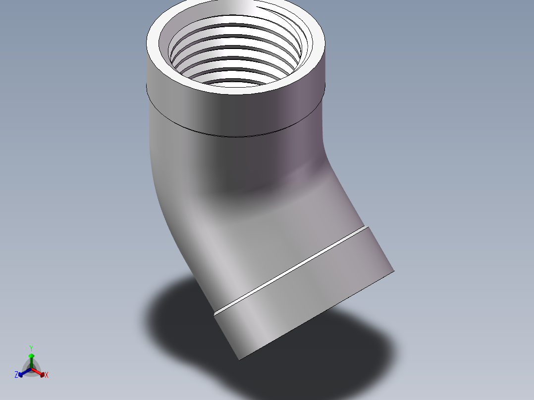 弯头-45°等径 DN10
