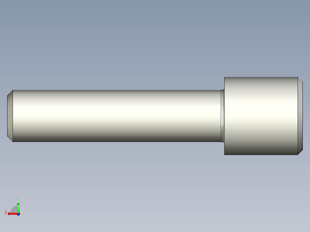 螺钉-Hexalobular_socket_screw-M6-25-10-9-9-6-C0.56.stp后视图