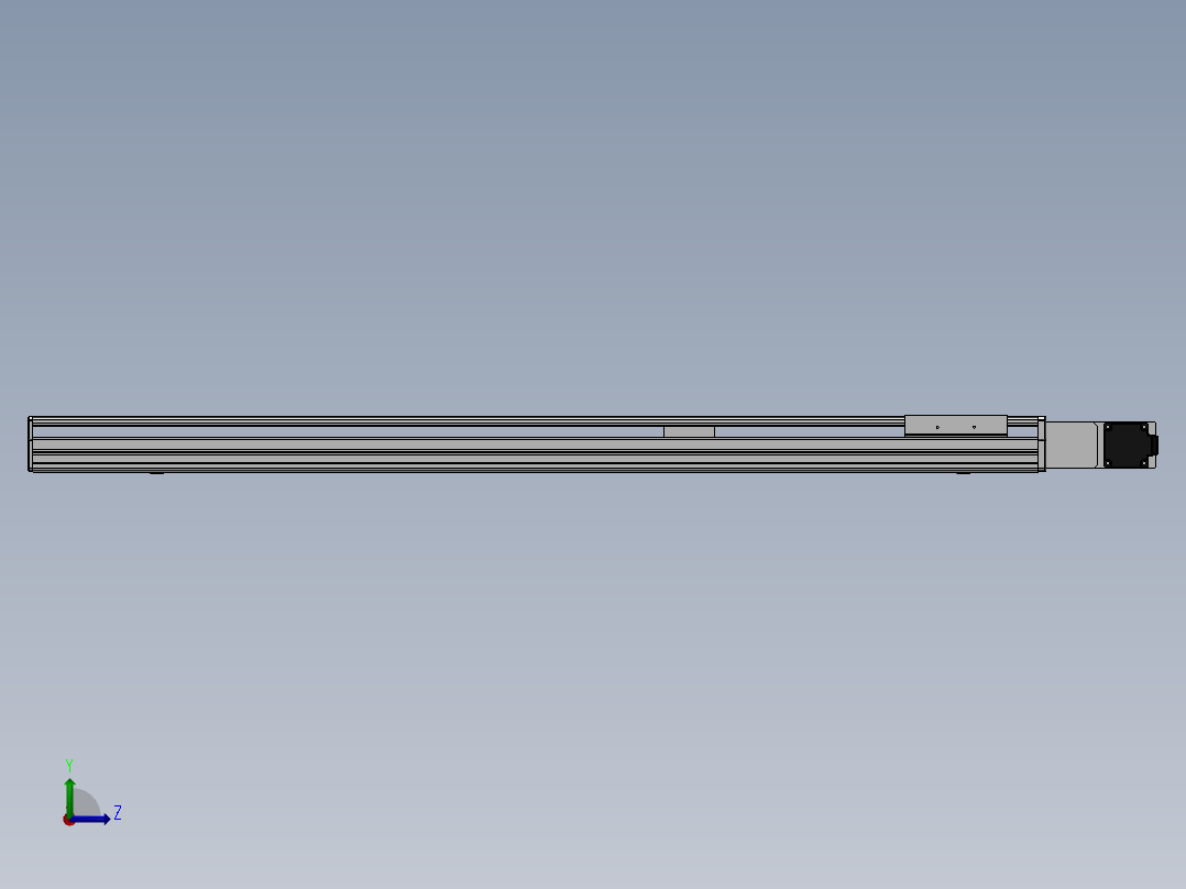 精密模组MT140-L110-1100-R-M40-C4左视图