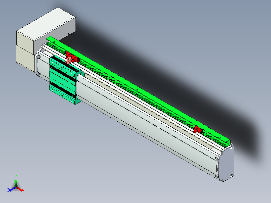 威洛博VBF10-L45-S450-BRD-P40-C4正等轴测图