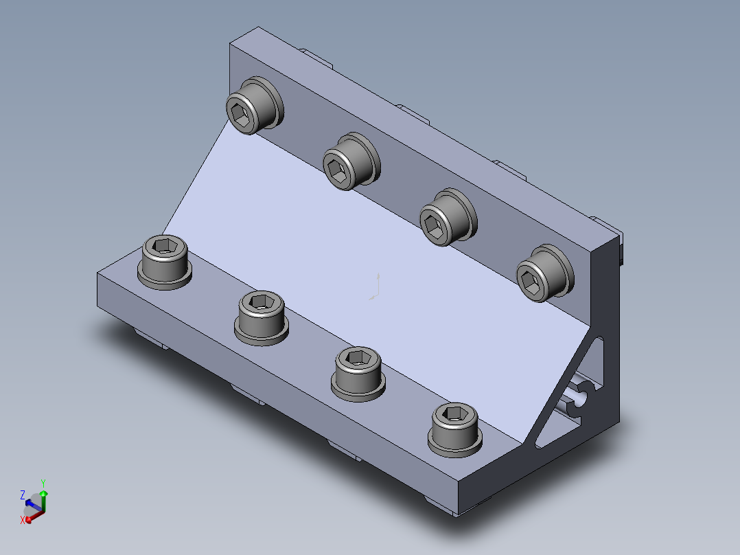 铝型材及其附件3.31.50.30.120.ST正等轴测图